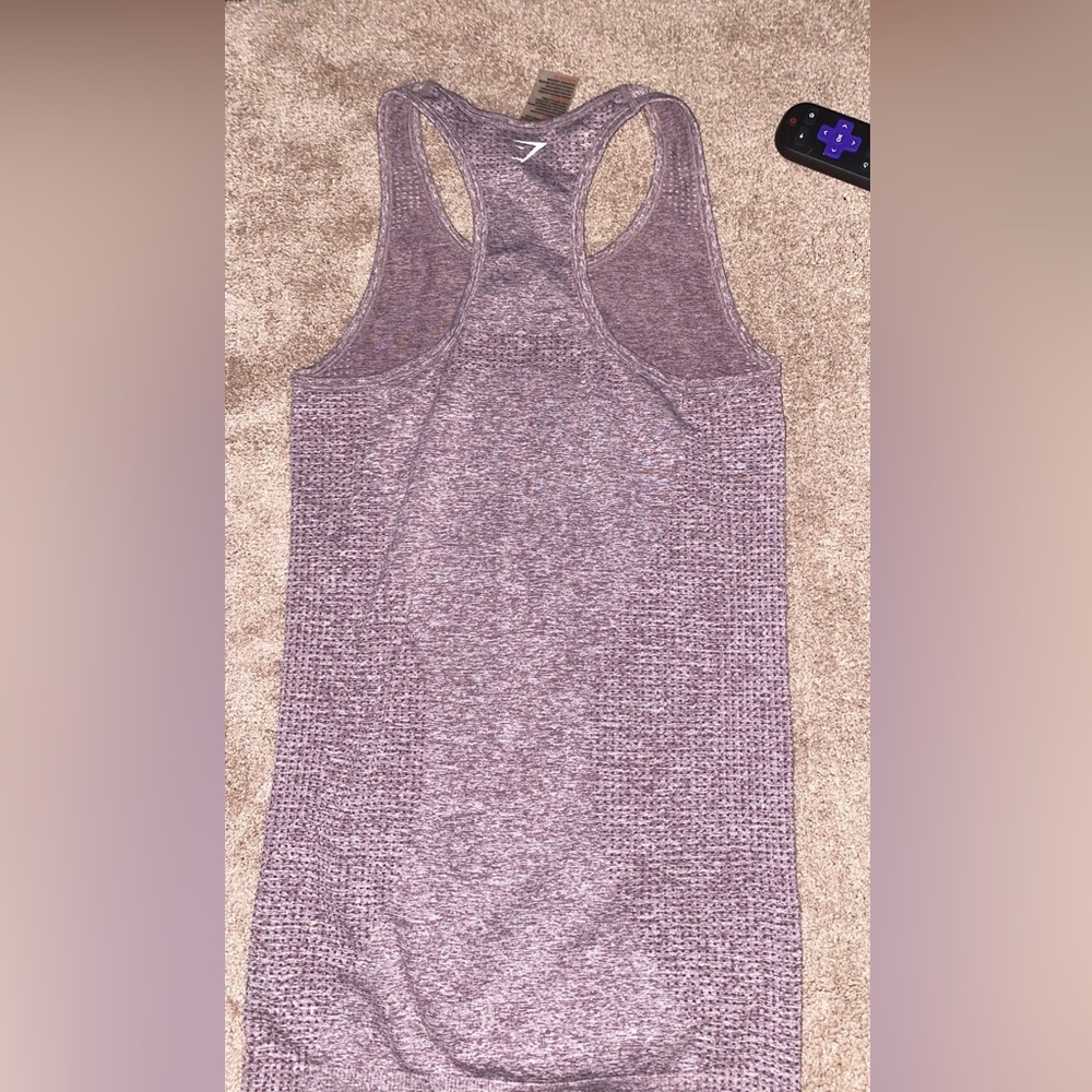 Gymshark racerbank high neck tank top
